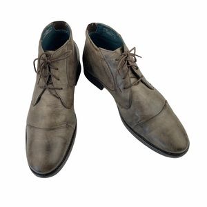 Bugatti Mens Desert Boots Brown Cognac 10.5 US Bugatti Mens Desert Boots Brown Cognac 10.5 US